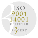 Logotyp för certifiering enligt ISO 9001